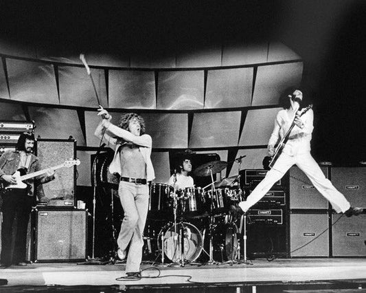 Rock Band The Who Glossy Photo Pete Townshend Poster Print