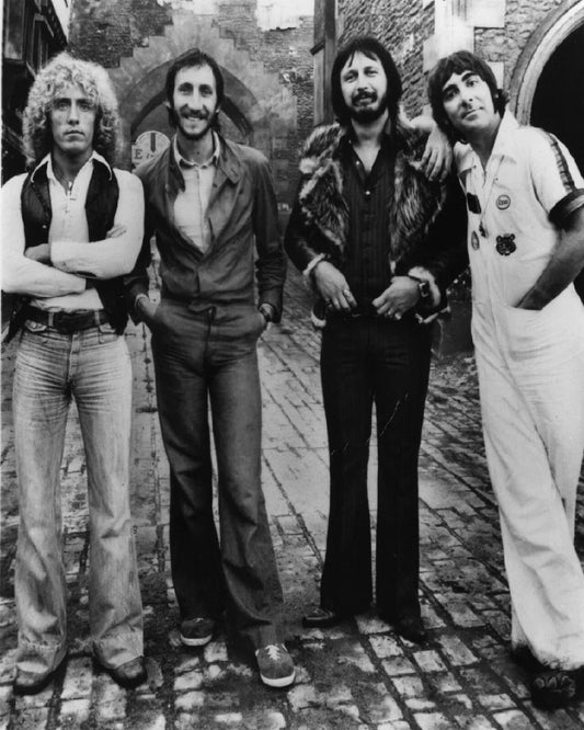 Rock Band The Who Townsend Daltrey Moon Enwistle Classic Picture Magnet