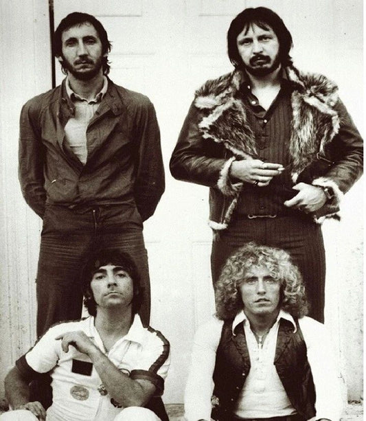 Rock Band The Who Townsend Daltrey Moon Enwistle Picture Photo Print