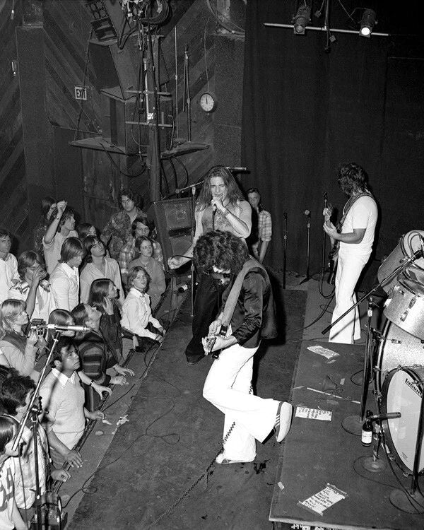 Rock Band Van Halen Glossy Photo David Lee Roth And Eddie Van Halen Print 1