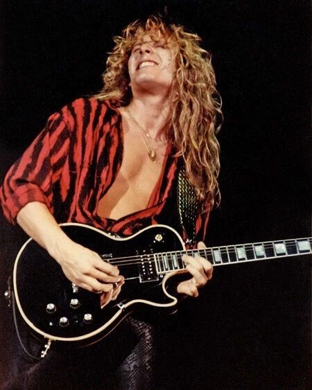 Rock Guitarist John Sykes Glossy Photo Whitesnake Poster Band Print 1