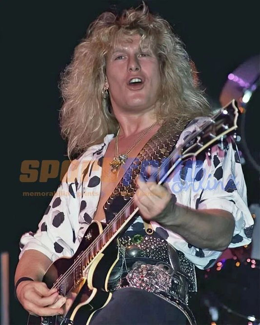 Rock Guitarist John Sykes Glossy Photo Whitesnake Poster Band Print 2