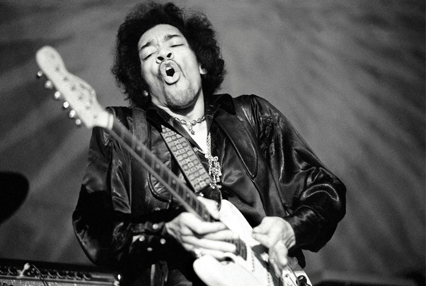 Rock Musician Jimi Hendrix Plays Guitar In San Francisco 300 Piece Jigsaw Puzzle