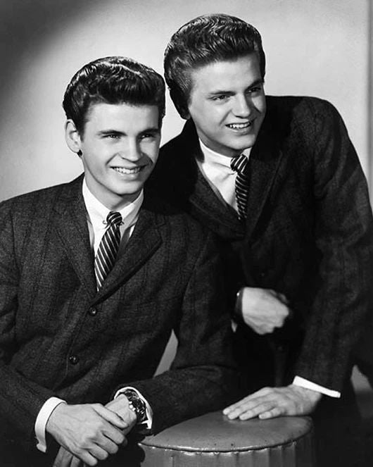 Rock & Roll The Everly Brothers Glossy Magnet Musical Print Country Magnet