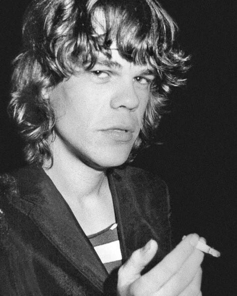 Rock Singer David Johansen Glossy Keychain New York Dolls Print Smoking Keychain