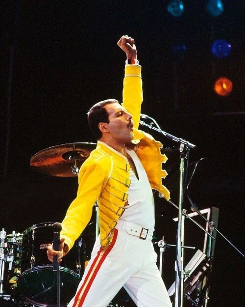 Rock Singer Freddie Mercury Glossy Magnet Queen Band Magnet