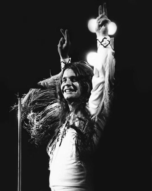 Rock Singer Ozzy Osbourne Glossy Photo Music Print Black Sabbath Poster