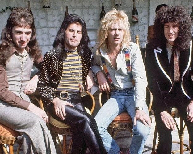 Rock Singer Queen Glossy Keychain Freddie Mercury Roger Taylor Brian May Print