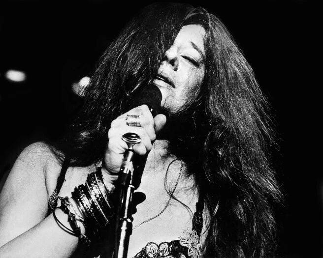 Rock Singer Songwriter Janis Joplin Glossy Keychain Music Artist Keychain 2