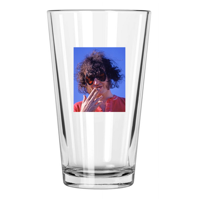 Rock Soul Singer Joe Cocker With Cigarette Photo Music Pint Beer Drinking Glass