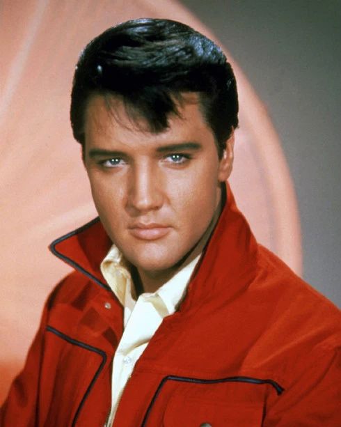 Rock And Roll Elvis Presley Glossy Keychain Music Print Celebrity Portrait