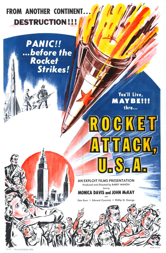 Rocket Attack Usa 01 Movie Magnet