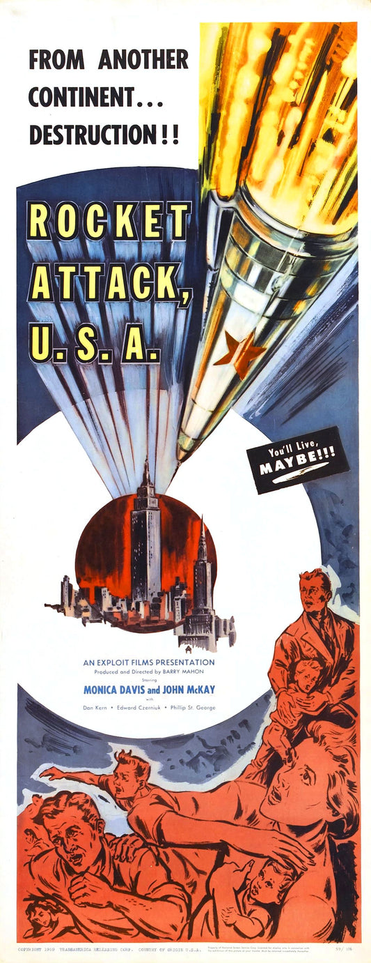 Rocket Attack Usa 02 Movie Magnet
