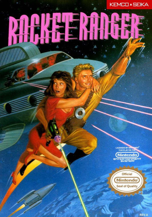 Rocket Ranger (Usa) Nes Print Poster