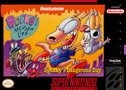 Rocko S Modern Life (Usa) Snes Print Poster
