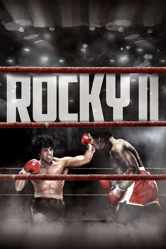 Rocky 2 Fight Action Movie Print Painting Jigsaw Puzzle
