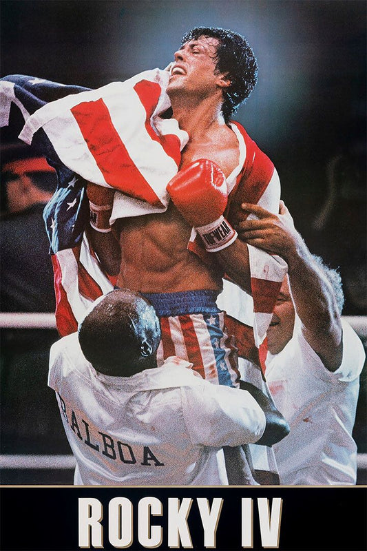 Rocky 4 Movie Drama Sport Adventure Painting Print Jigsaw Puzzle