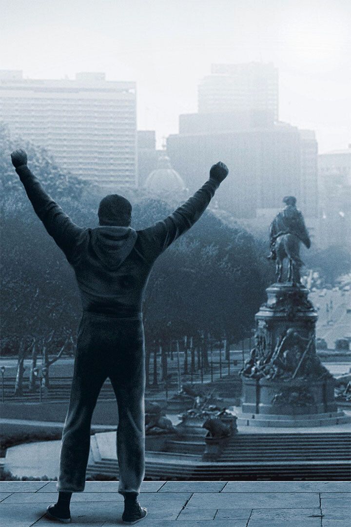 Rocky Balboa Sport Movie Print Painting Jigsaw Puzzle