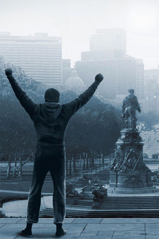 Rocky Balboa Sport Movie Print Painting Jigsaw Puzzle