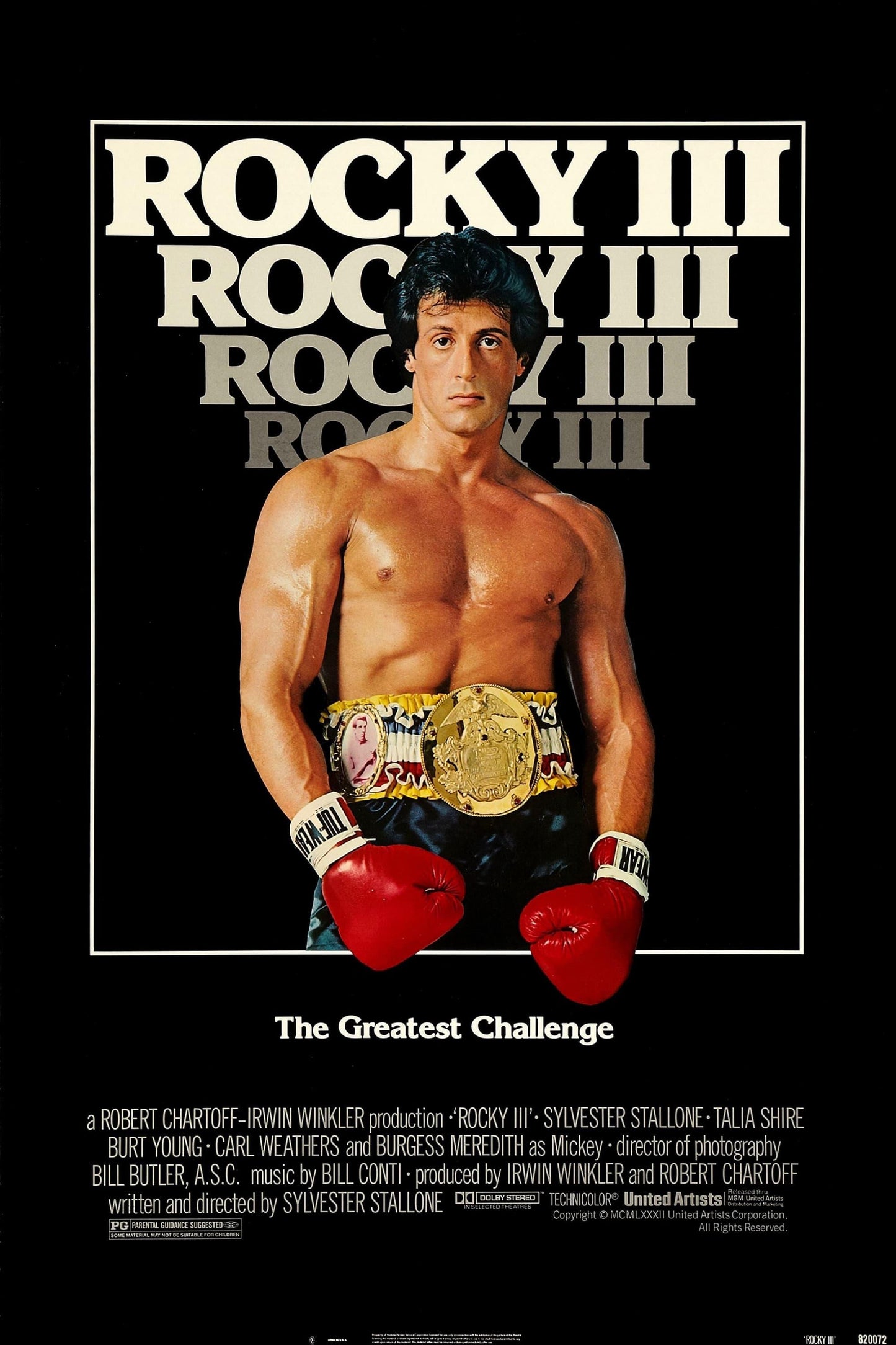 Rocky Iii (1982) Movie Magnet
