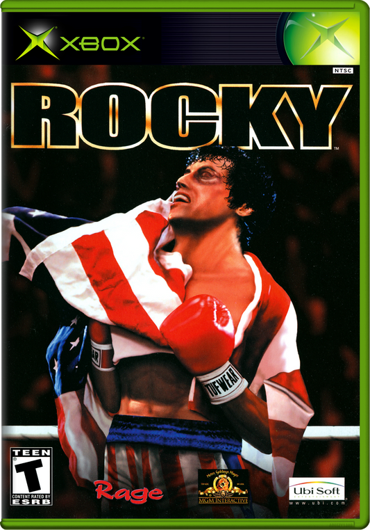 Rocky Xbox Print Poster