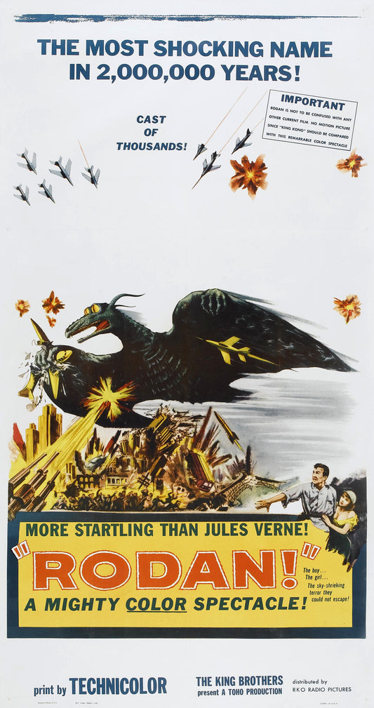 Rodan Flying Monster 02 Movie Magnet