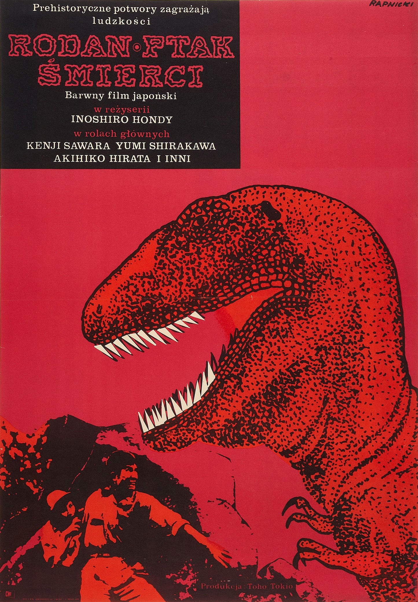 Rodan Flying Monster 03 Movie Magnet