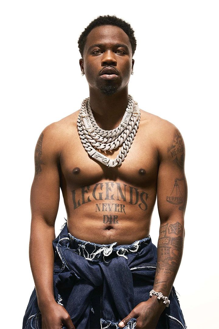 Roddy Ricch American Rap Singer Hip Hop Music Star Artist Jigsaw Puzzle