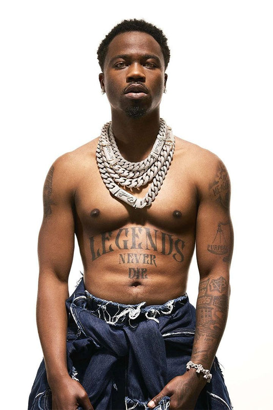 Roddy Ricch American Rap Singer Hip Hop Music Star Artist Jigsaw Puzzle