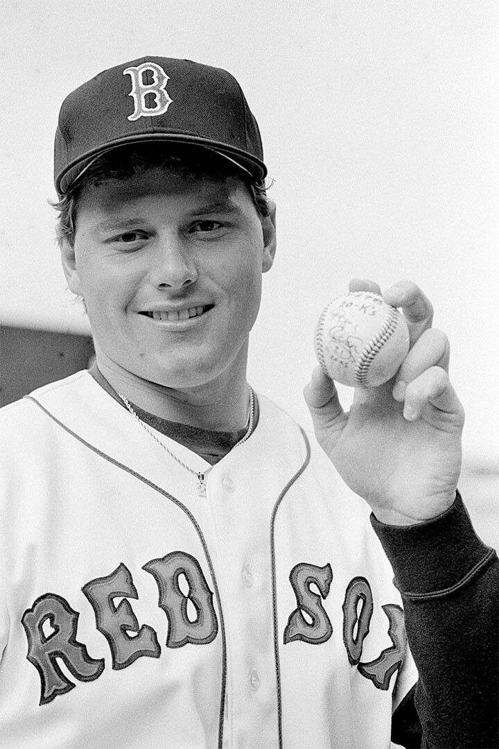 Roger Clemens Boston Baseball Jigsaw Puzzle