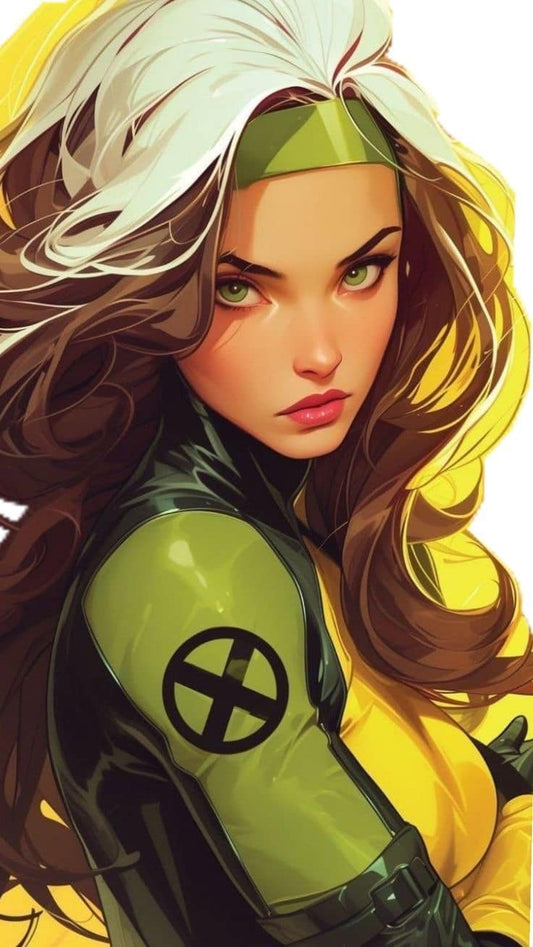 Rogue Character Portrait (2) Print Poster