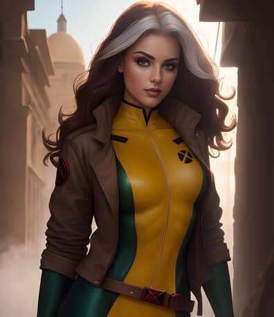 Rogue Character Portrait Jigsaw Puzzle