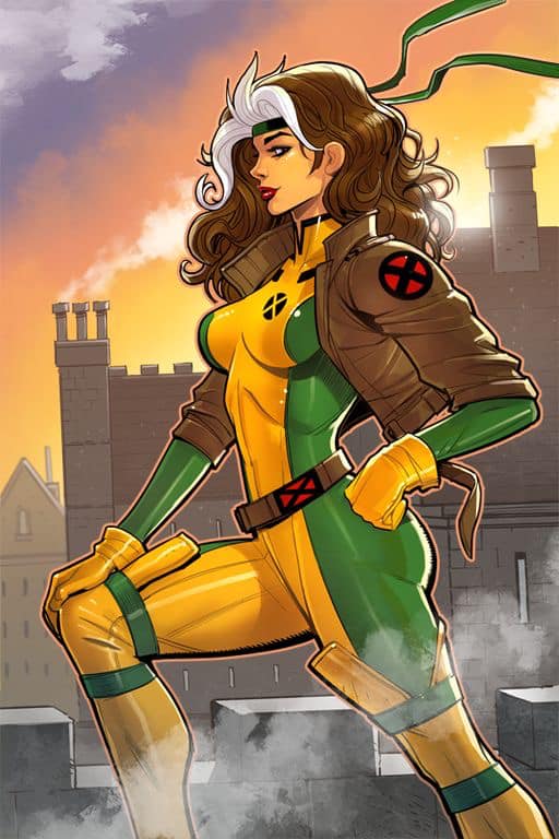 Rogue Superhero Illustration Print Poster