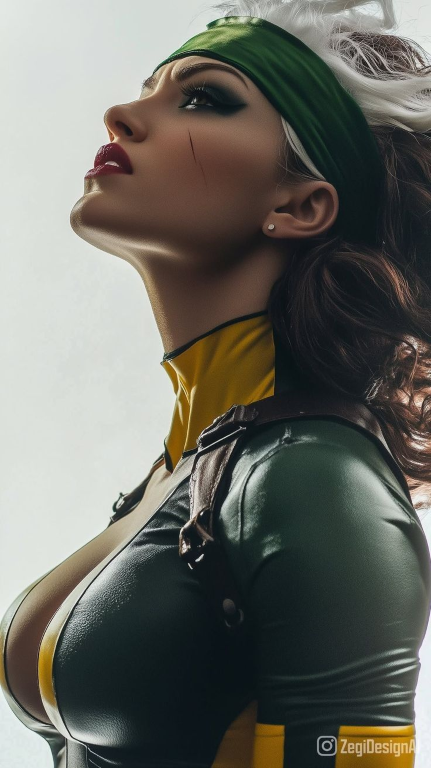 Rogue Comic Character 3841 Print Poster