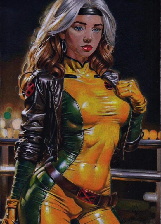 Rogue Green Yellow Design 847 Print Poster
