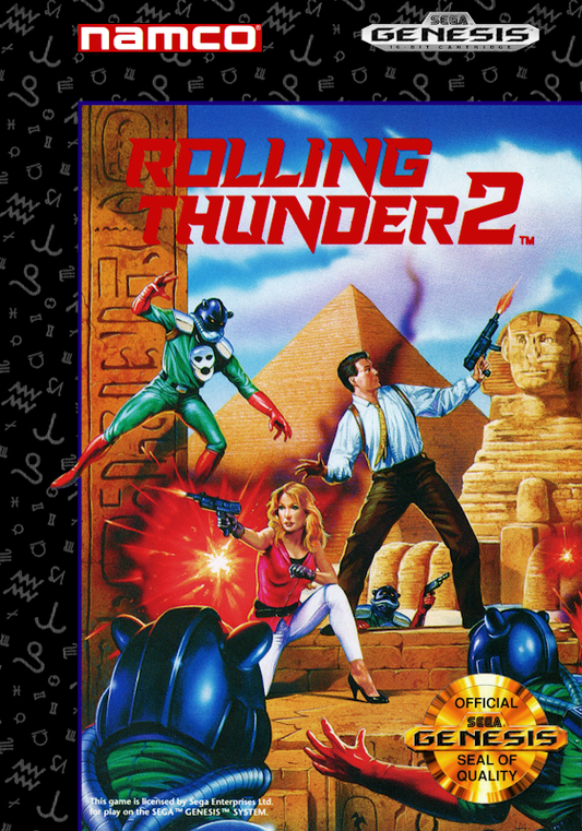 Rolling Thunder 2 (Usa) Genesis Print Poster