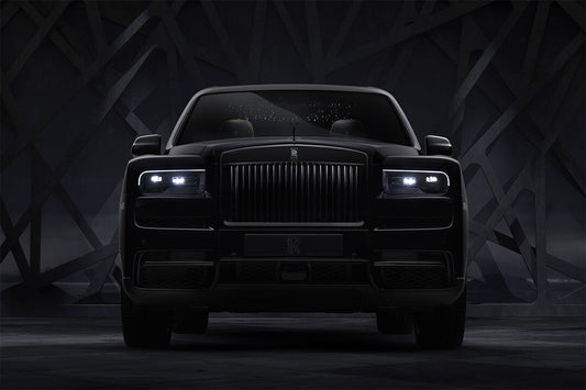 Rollsroyce Cullinan Black Badge Front View Home Decor Jigsaw Puzzle