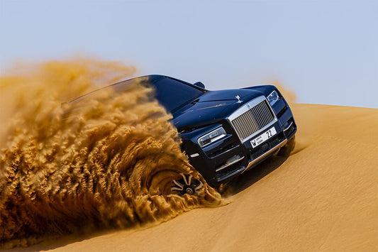 Rollsroyce Cullinan Off Road English Suv Truck Wall Indoor Jigsaw Puzzle