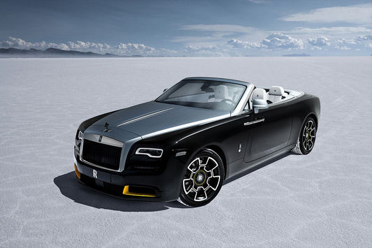 Rollsroyce Dawn Black Badge Landspeed Collection Art Home Decor Jigsaw Puzzle