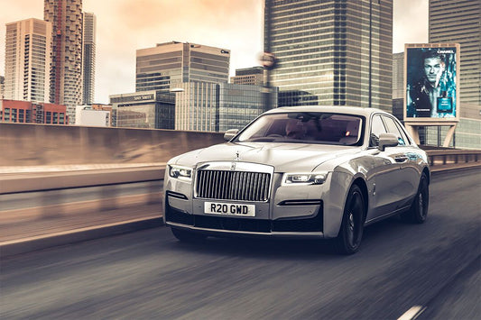 Rollsroyce Ghost Model City Driving Performance Indoor Decor Jigsaw Puzzle