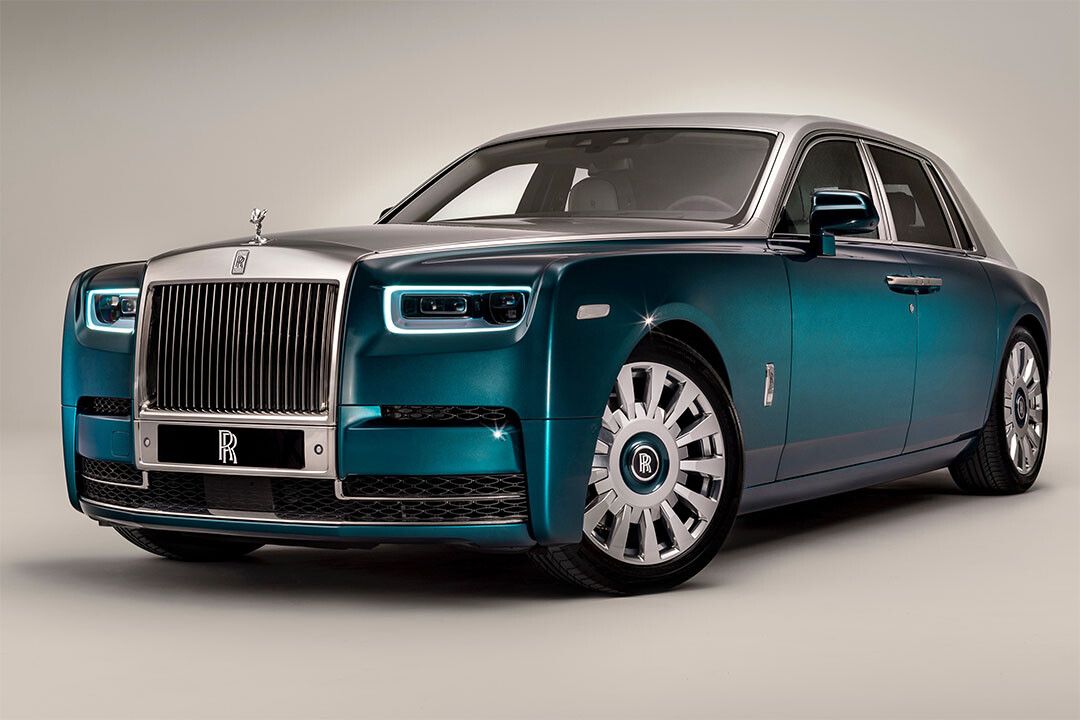 Rollsroyce Phantom Iridescent Opulence Side View Indoor Decor Jigsaw Puzzle