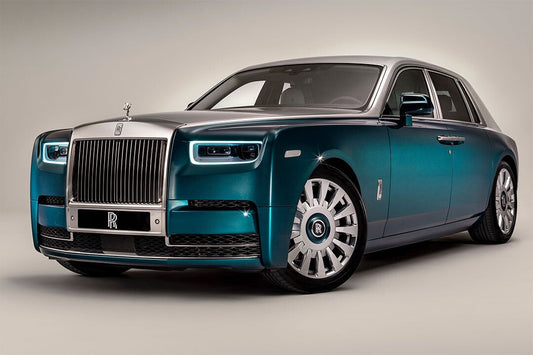 Rollsroyce Phantom Iridescent Opulence Side View Indoor Decor Jigsaw Puzzle