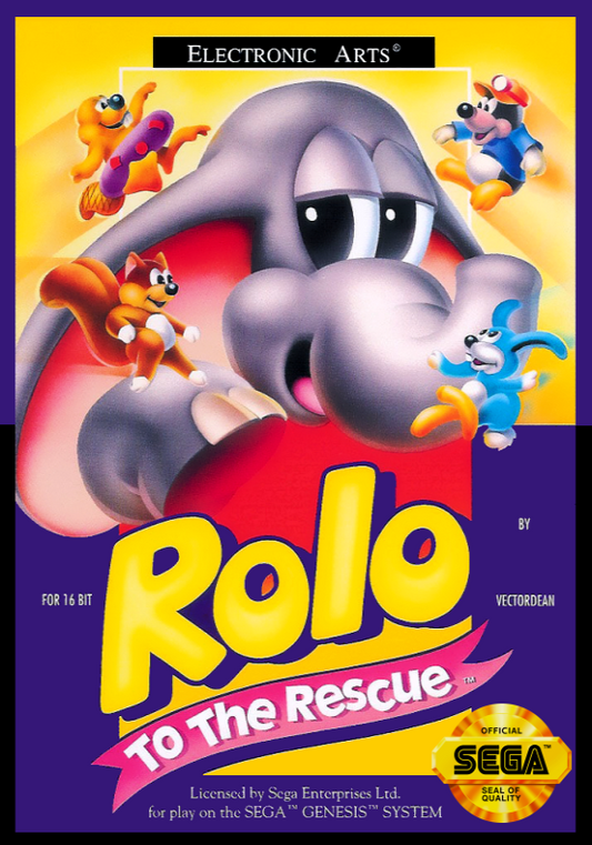 Rolo To The Rescue (Usa) Genesis Print Poster