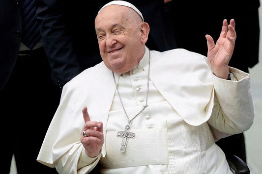 Roman Catholic Church Pope Francis Historic Picture Poster Photo