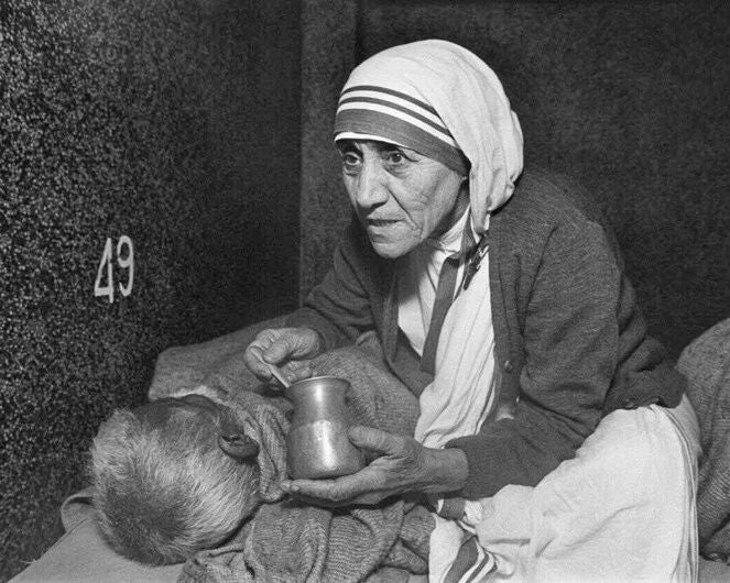 Roman Catholic Nun Mother Teresa Glossy Photo History Print Poster 4