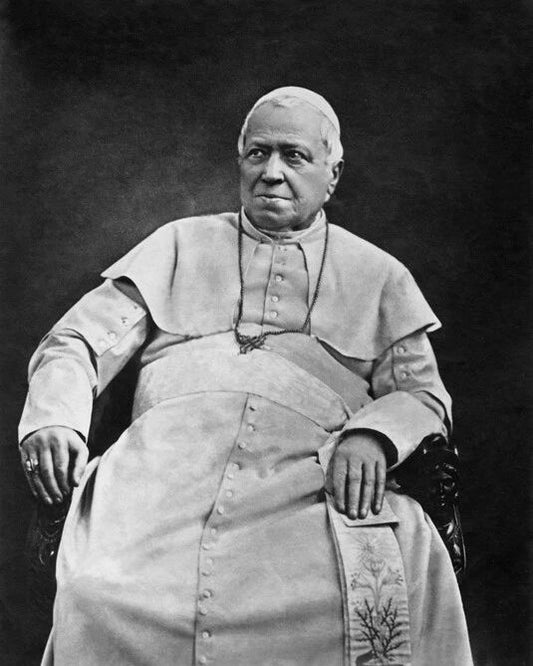 Roman Catholic Pope Blessed Pius Ix Glossy Keychain Church Print Priest Keychain 2