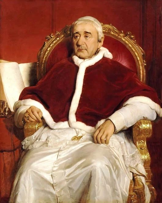 Roman Catholic Pope Gregory Xvi Glossy Photo Painting Print Priest Poster