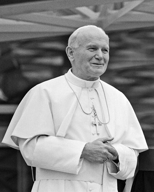 Roman Catholic Pope John Paul Ii Glossy Magnet Church Print Priest Magnet 2