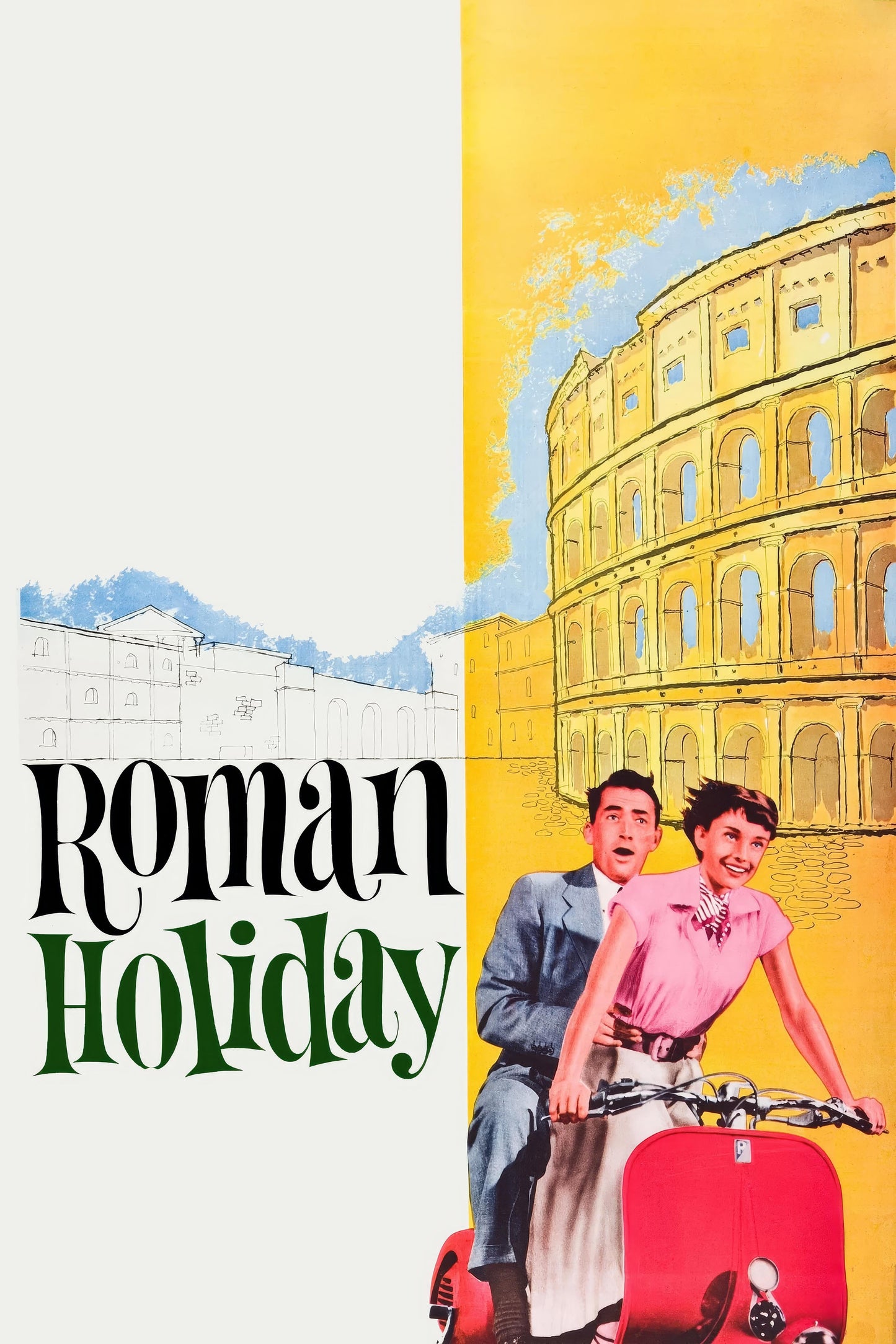 Roman Holiday (1953) Movie Magnet