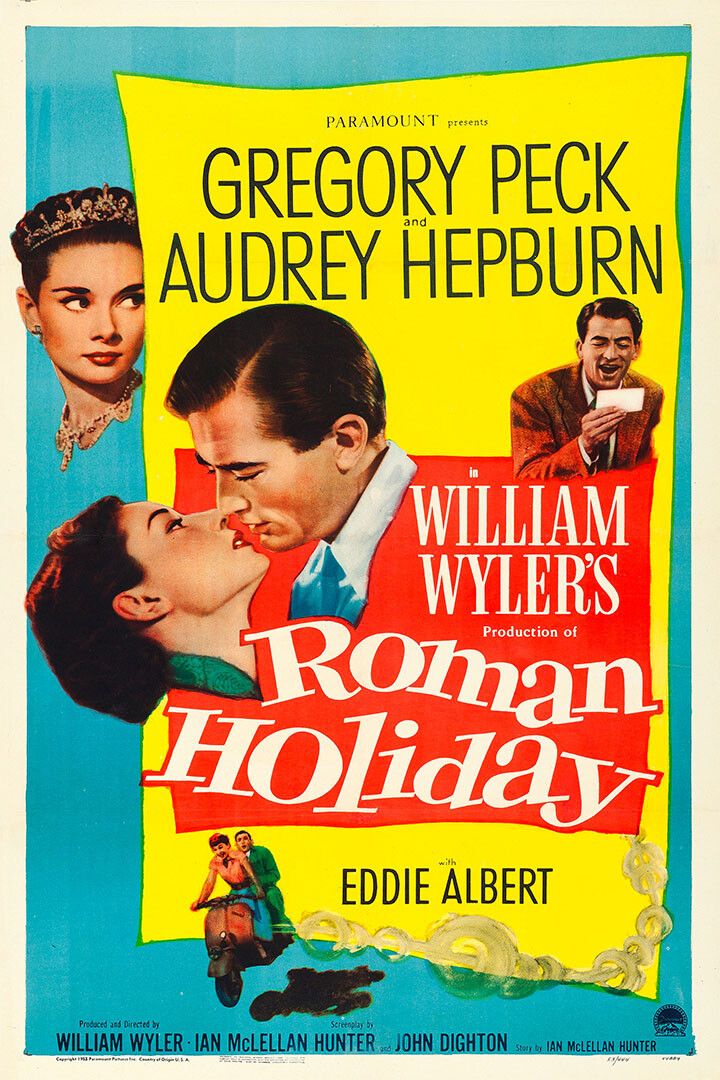 Roman Holiday Movie Comedy Romance Lovely Jigsaw Puzzle